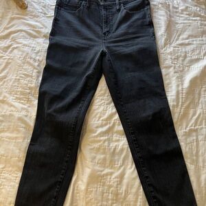 Madewell Women's Black Skinny Jeans
